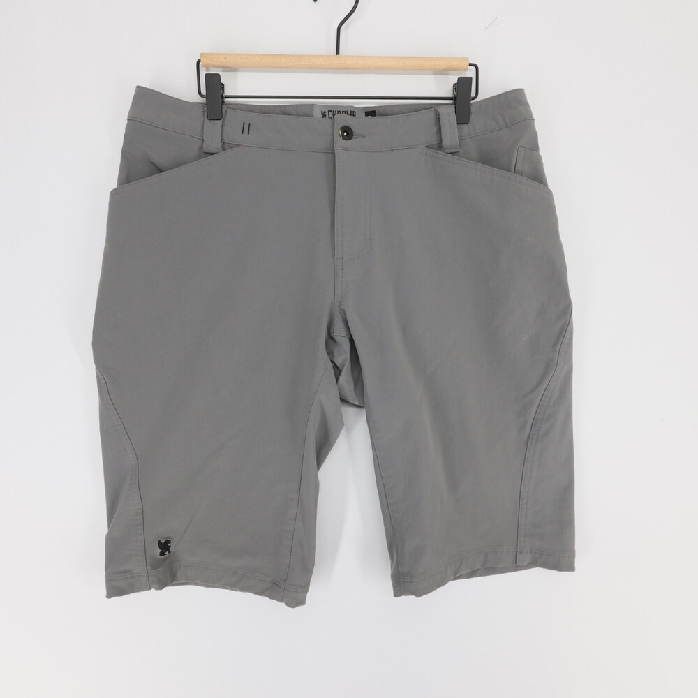 Chrome Industries Union 2.0 Shorts Mens 36 Gray Cycling Commuter Bike Stretch